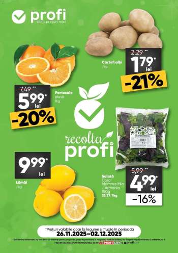 Cataloage Profi City - 26.11.2025 - 02.12.2025.