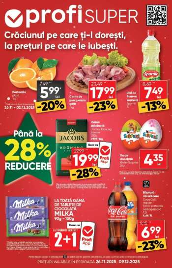 Cataloage Profi Super - 26.11.2025 - 09.12.2025.