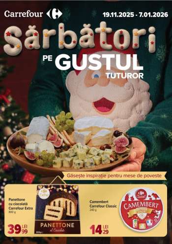Cataloage Carrefour - 19.11.2025 - 07.01.2026.