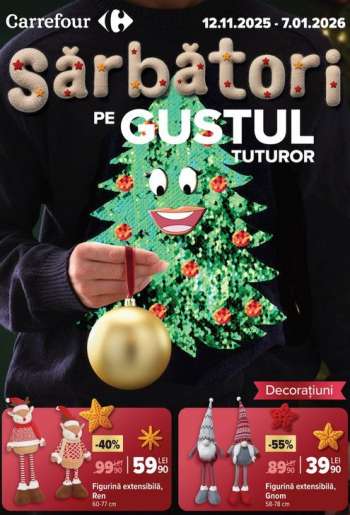 Cataloage Carrefour - 12.11.2025 - 07.01.2026.