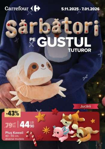 Cataloage Carrefour - 05.11.2025 - 07.01.2026.