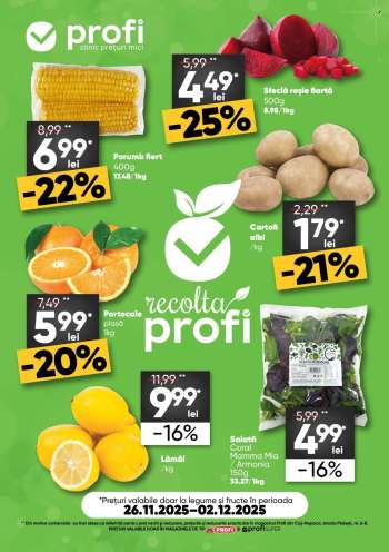 Cataloage Profi - 26.11.2025 - 02.12.2025.
