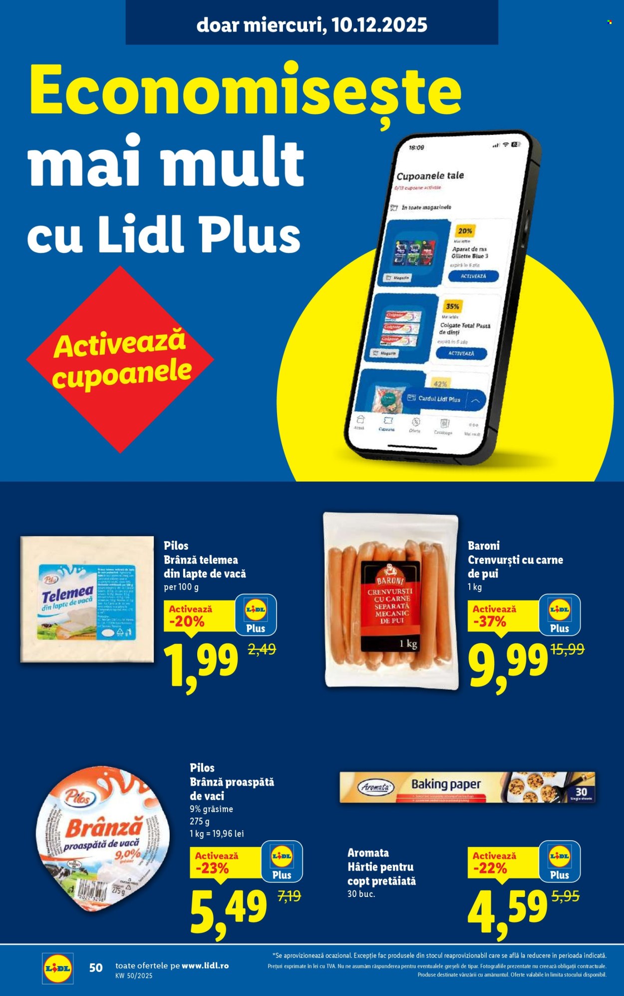 Catalog Lidl - 08.12.2025 - 14.12.2025. Pagina 50