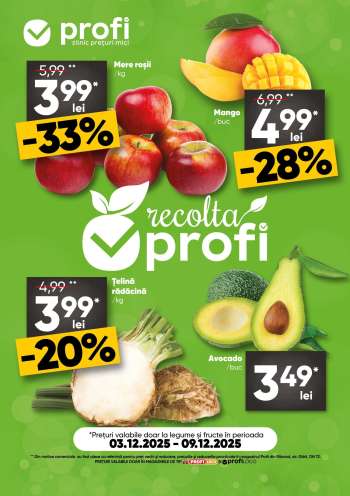 Cataloage Profi Loco - 03.12.2025 - 09.12.2025.