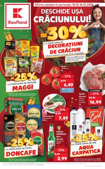 Cataloage Kaufland - 10.12.2025 - 16.12.2025.