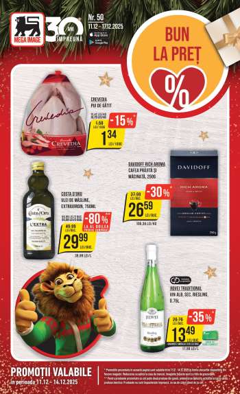 Cataloage Mega Image - 11.12.2025 - 17.12.2025.