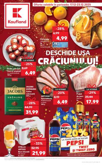 Cataloage Kaufland - 17.12.2025 - 23.12.2025.
