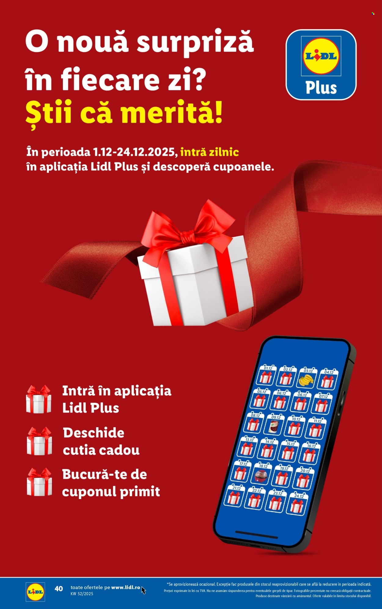Catalog Lidl - 22.12.2025 - 24.12.2025. Pagina 40