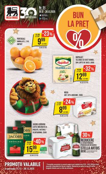 Cataloage Mega Image - 18.12.2025 - 28.12.2025.