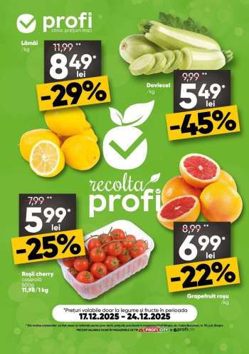 Cataloage Profi City - 17.12.2025 - 24.12.2025.