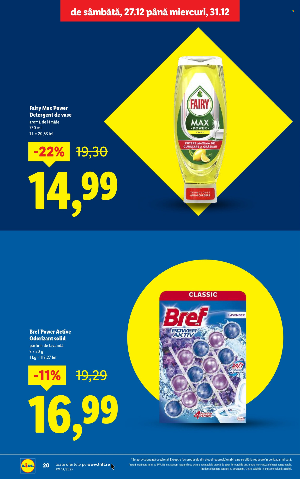 Catalog Lidl - 27.12.2025 - 31.12.2025. Pagina 20