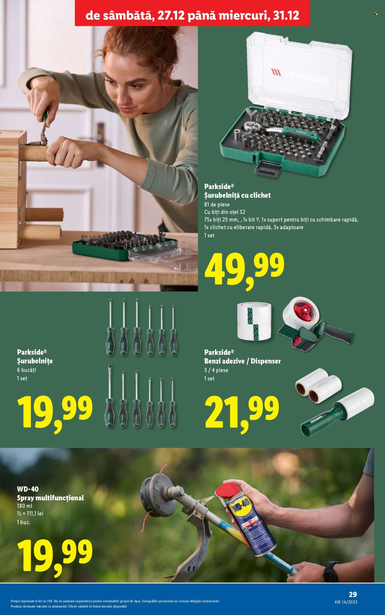 Catalog Lidl - 27.12.2025 - 31.12.2025. Pagina 29