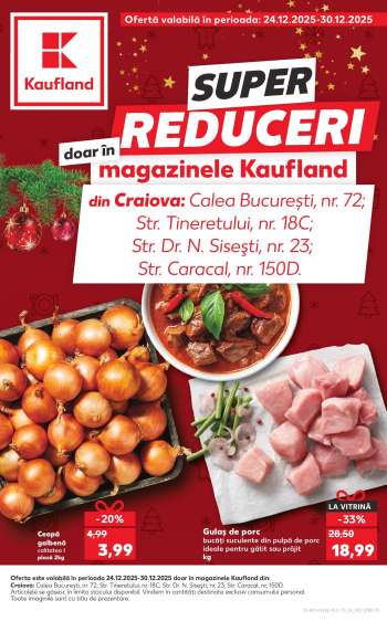 Cataloage Kaufland - 24.12.2025 - 30.12.2025.
