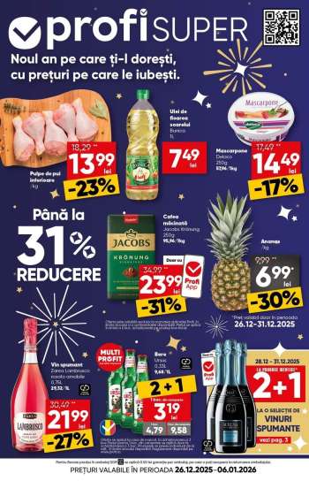 Cataloage Profi Super - 26.12.2025 - 06.01.2026.