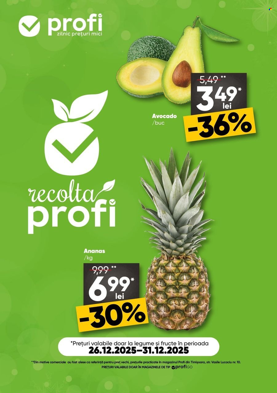 Catalog Profi GO - 26.12.2025 - 31.12.2025. Pagina 1