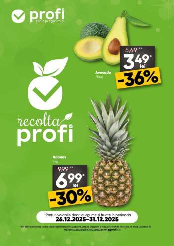 Cataloage Profi GO - 26.12.2025 - 31.12.2025.