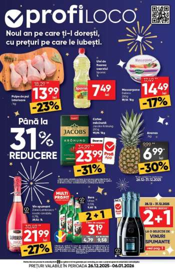 Cataloage Profi Loco - 26.12.2025 - 06.01.2026.