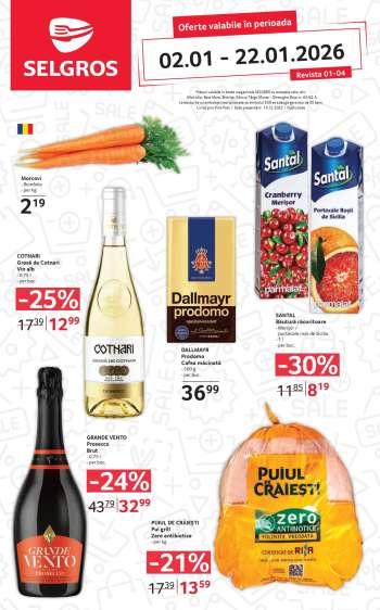 Cataloage Selgros - 02.01.2026 - 22.01.2026.
