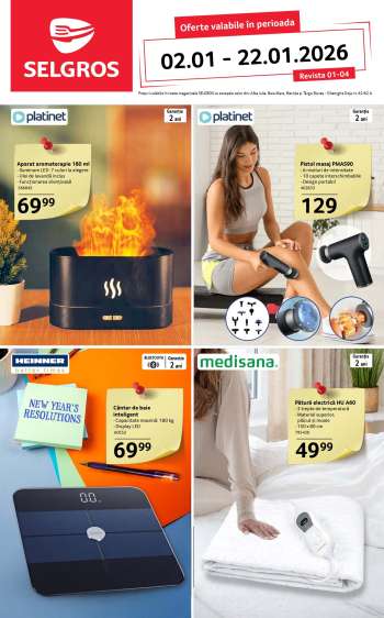 Cataloage Selgros - 02.01.2026 - 02.01.2026.