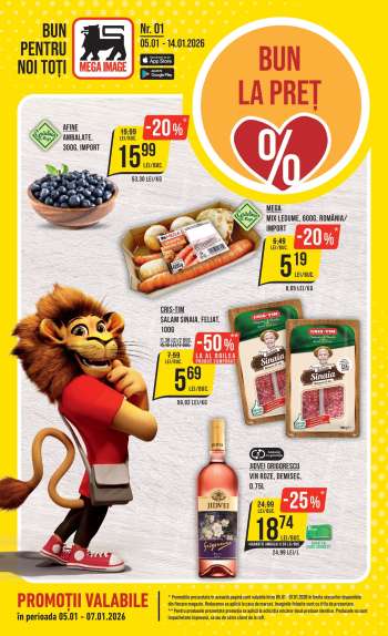 Cataloage Mega Image - 05.01.2026 - 14.01.2026.