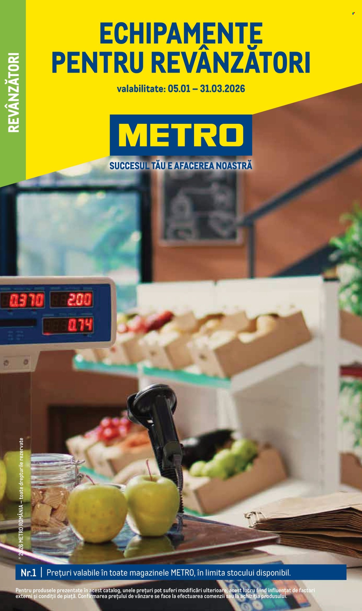 Catalog Metro - 05.01.2026 - 31.03.2026. Pagina 1