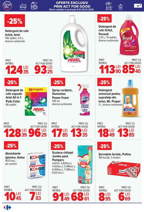 Catalog Carrefour - 08.01.2026 - 13.01.2026. Pagina 40