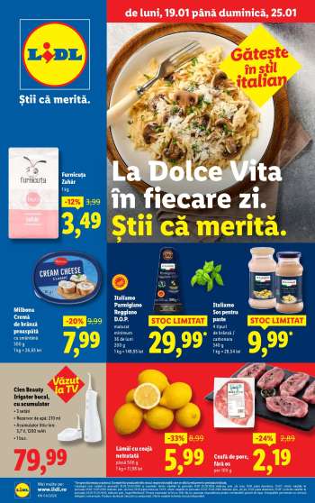 Cataloage Lidl - 19.01.2026 - 25.01.2026.