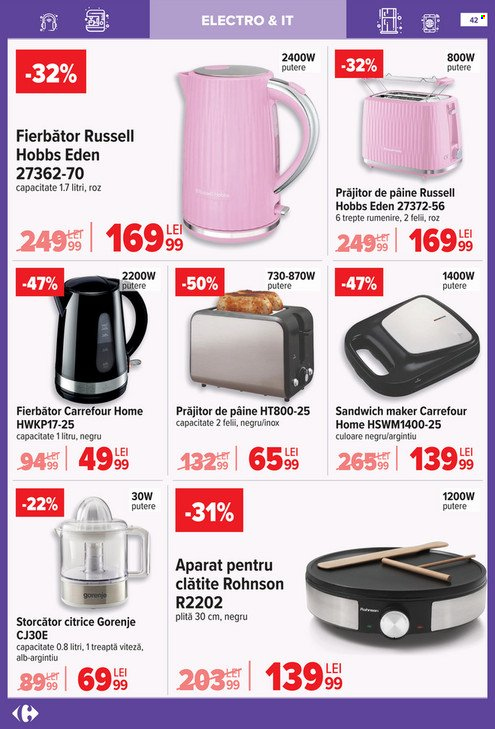 Catalog Carrefour - 14.01.2026 - 10.02.2026. Pagina 42