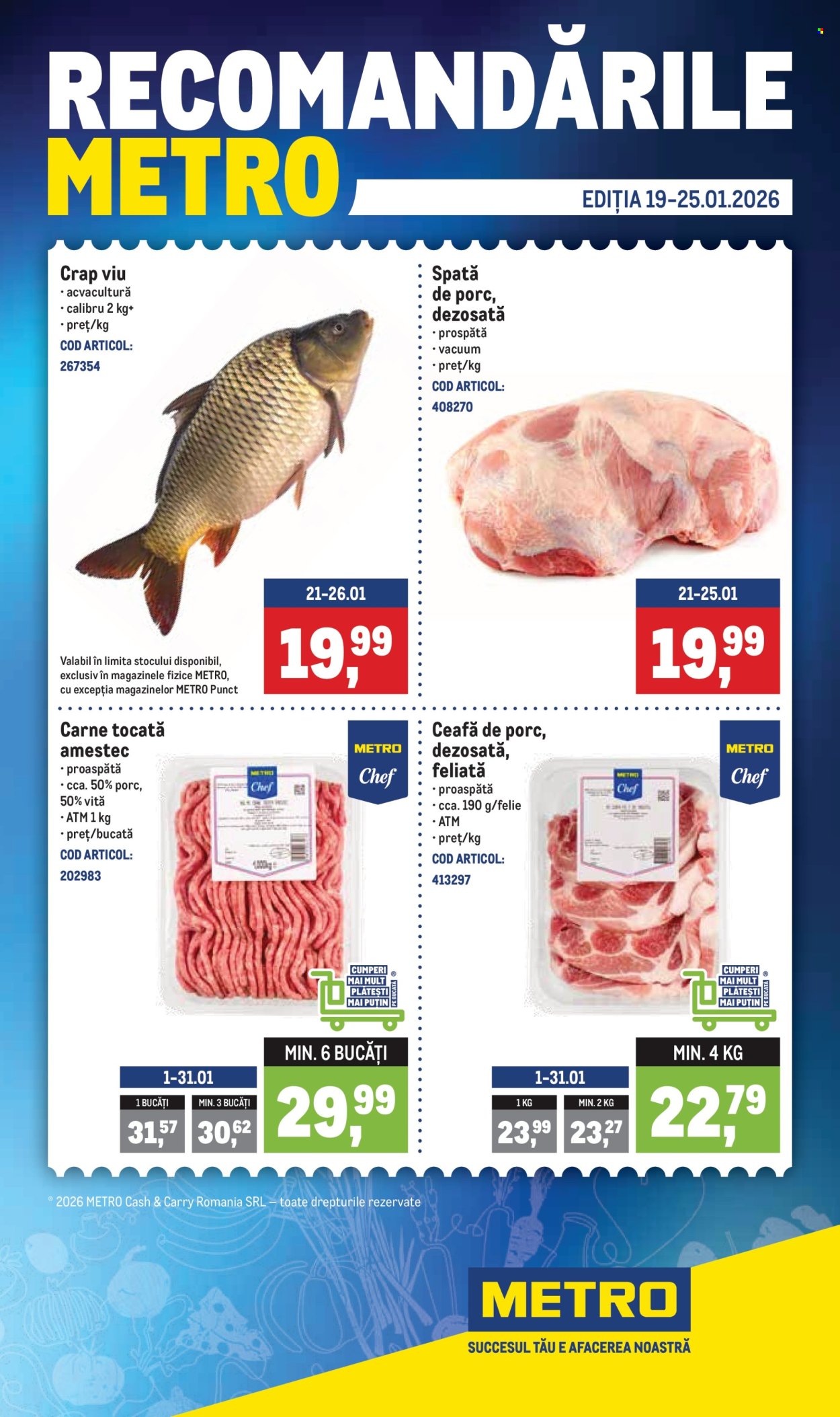 Catalog Metro - 19.01.2026 - 25.01.2026. Pagina 1