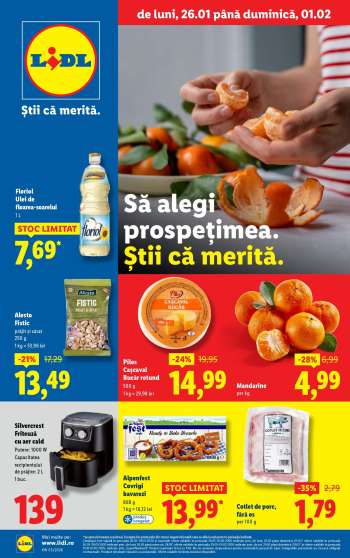 Cataloage Lidl - 26.01.2026 - 01.02.2026.