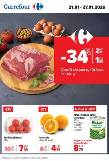 Cataloage Carrefour - 21.01.2026 - 27.01.2026.
