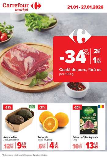 Cataloage Carrefour - 21.01.2026 - 27.01.2026.