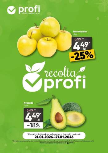 Cataloage Profi GO - 21.01.2026 - 27.01.2026.