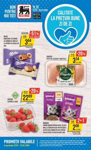 Cataloage Mega Image - 22.01.2026 - 28.01.2026.