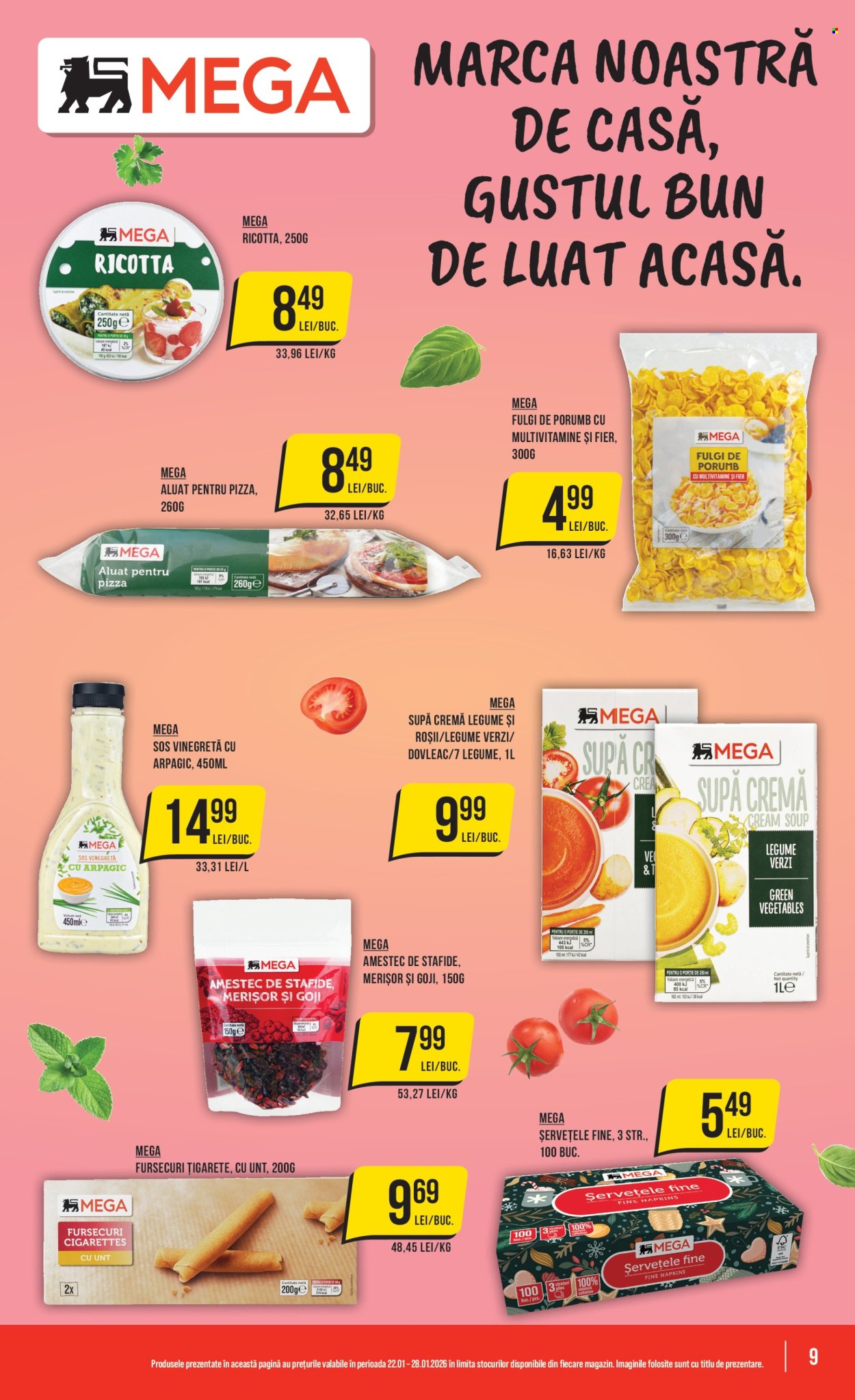 Catalog Mega Image - 22.01.2026 - 28.01.2026. Pagina 9