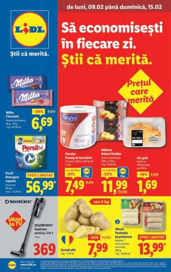 Cataloage Lidl - 09.02.2026 - 15.02.2026.
