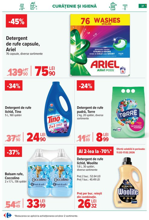 Catalog Carrefour - 04.02.2026 - 17.02.2026. Pagina 38