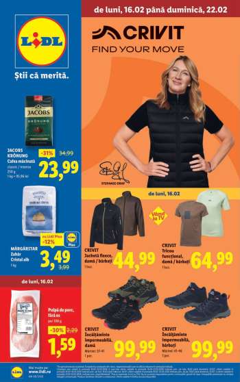 Cataloage Lidl - 16.02.2026 - 22.02.2026.
