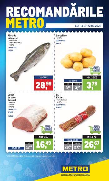 Cataloage Metro - 16.02.2026 - 22.02.2026.