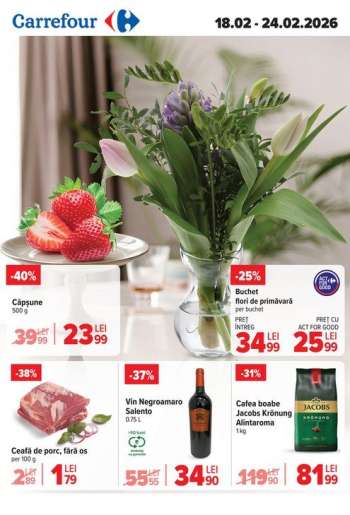 Cataloage Carrefour - 18.02.2026 - 24.02.2026.