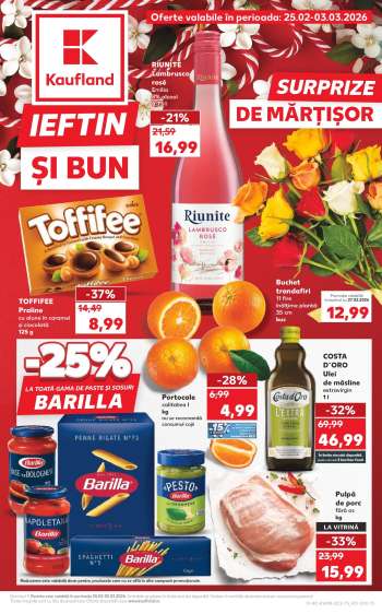 Cataloage Kaufland - 25.02.2026 - 03.03.2026.