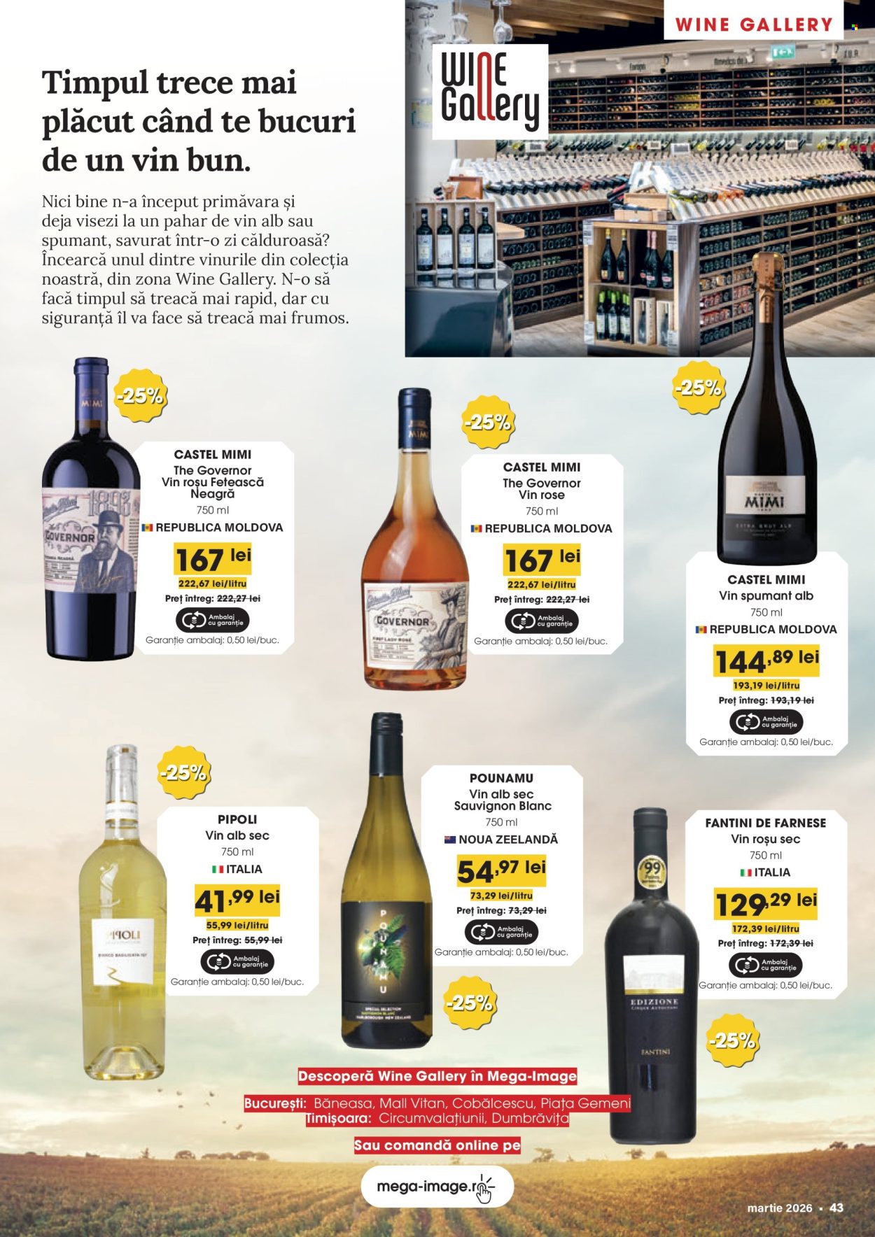 Catalog Mega Image - 01.03.2026 - 31.03.2026. Pagina 43