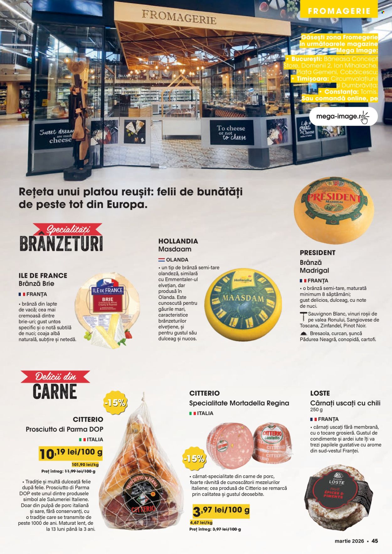 Catalog Mega Image - 01.03.2026 - 31.03.2026. Pagina 45