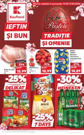 Cataloage Kaufland - 11.03.2026 - 17.03.2026.