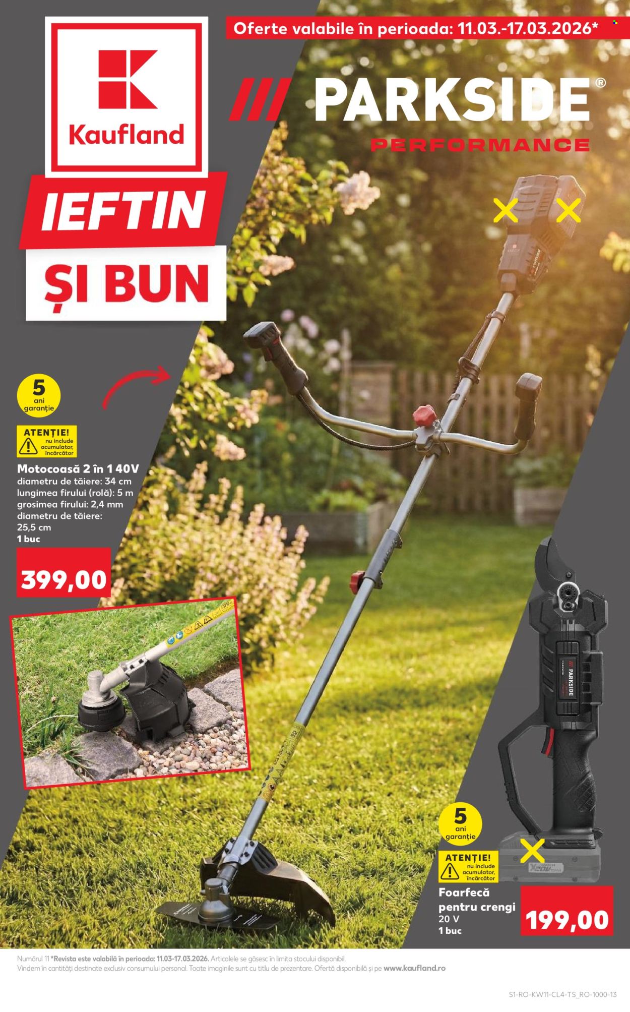 Catalog Kaufland - 11.03.2026 - 17.03.2026. Pagina 1