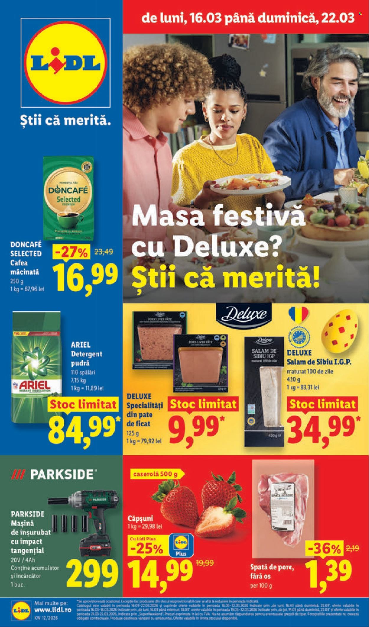 Catalog Lidl - 16.03.2026 - 22.03.2026. Pagina 1