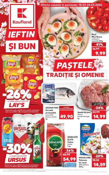 Cataloage Kaufland - 18.03.2026 - 24.03.2026.