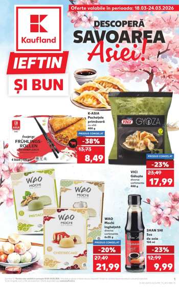 Cataloage Kaufland - 18.03.2026 - 24.03.2026.