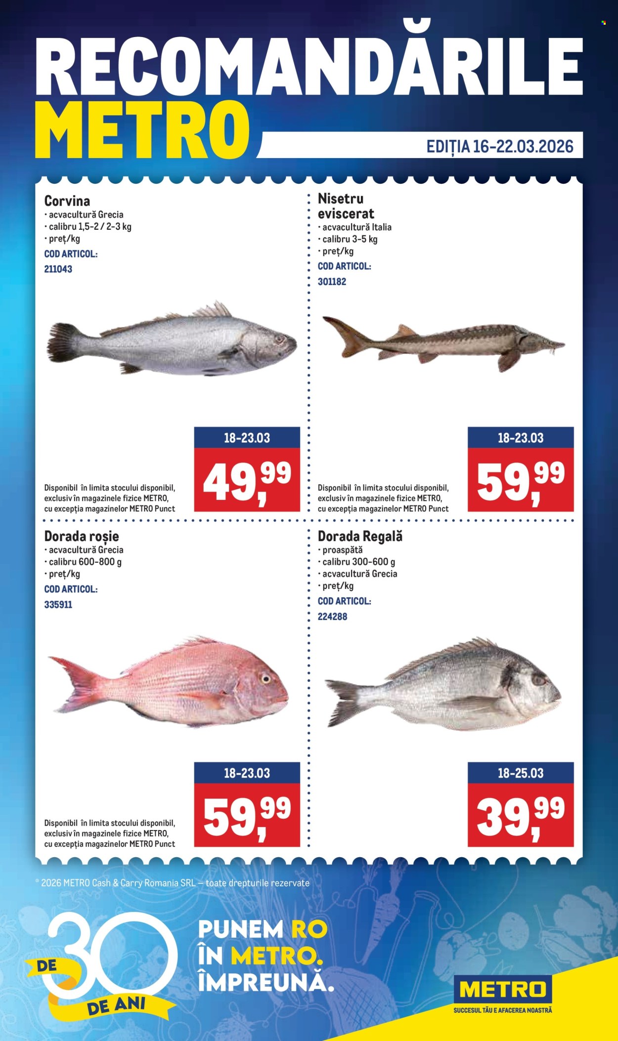 Catalog Metro - 16.03.2026 - 17.03.2026. Pagina 1