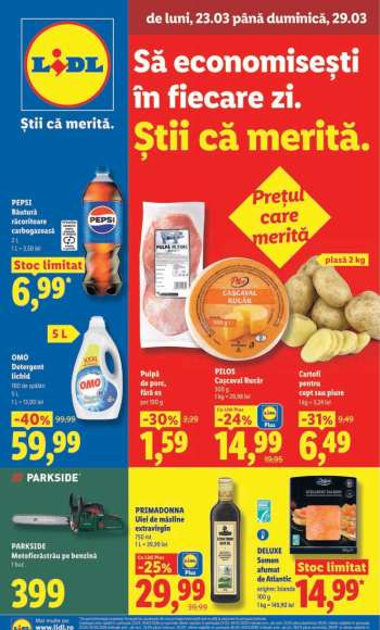 Cataloage Lidl - 23.03.2026 - 29.03.2026.